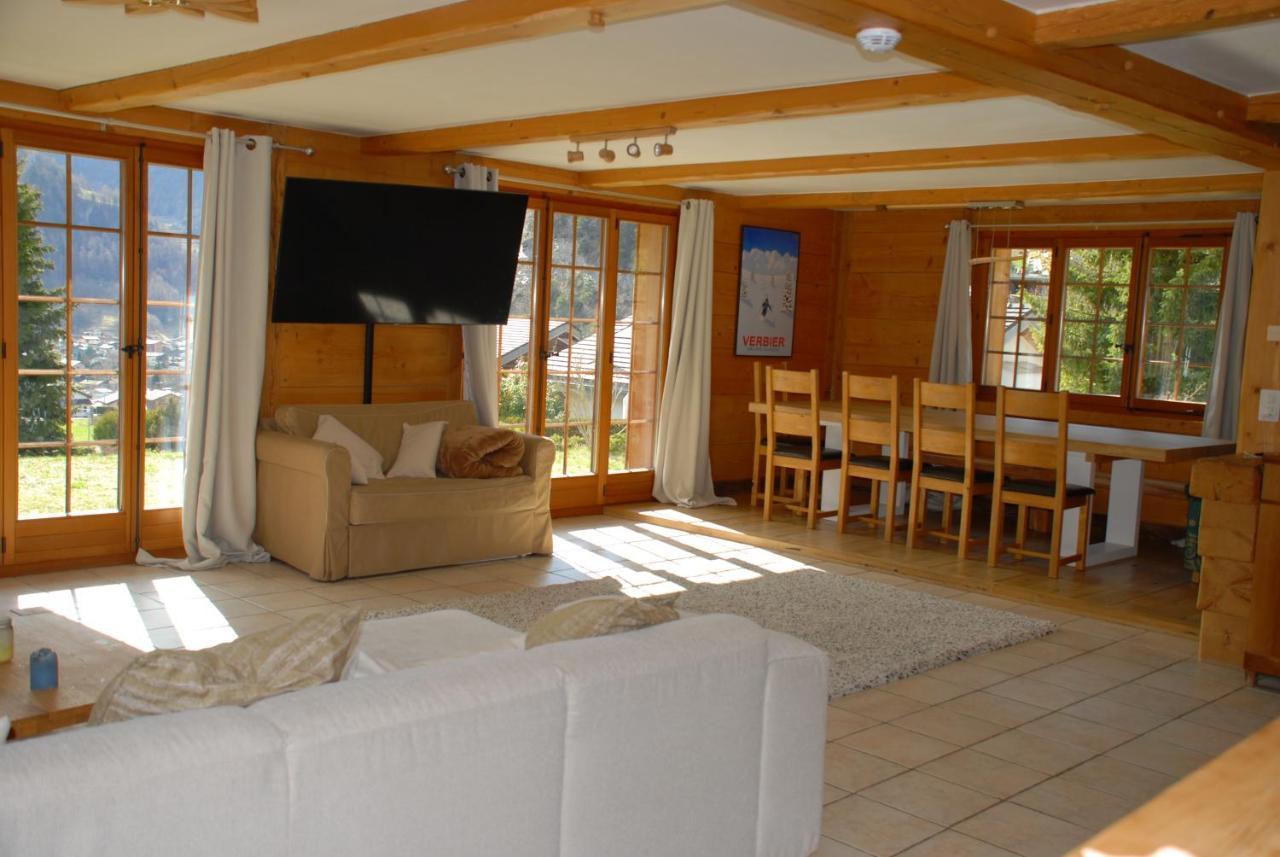 Chalet Edelweiss - Verbier, Mountain Views, Jacuzzi! Volleges Εξωτερικό φωτογραφία